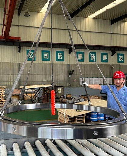 CHG Bearing:Three-row roller slewing bearing