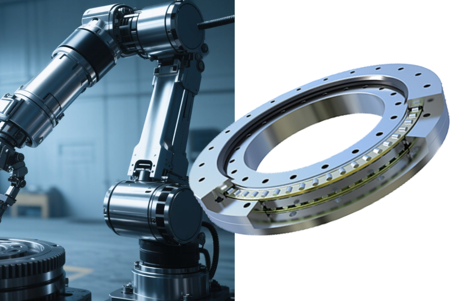Triple Row Roller Slewing Bearings in Modern Industrial Robotics
