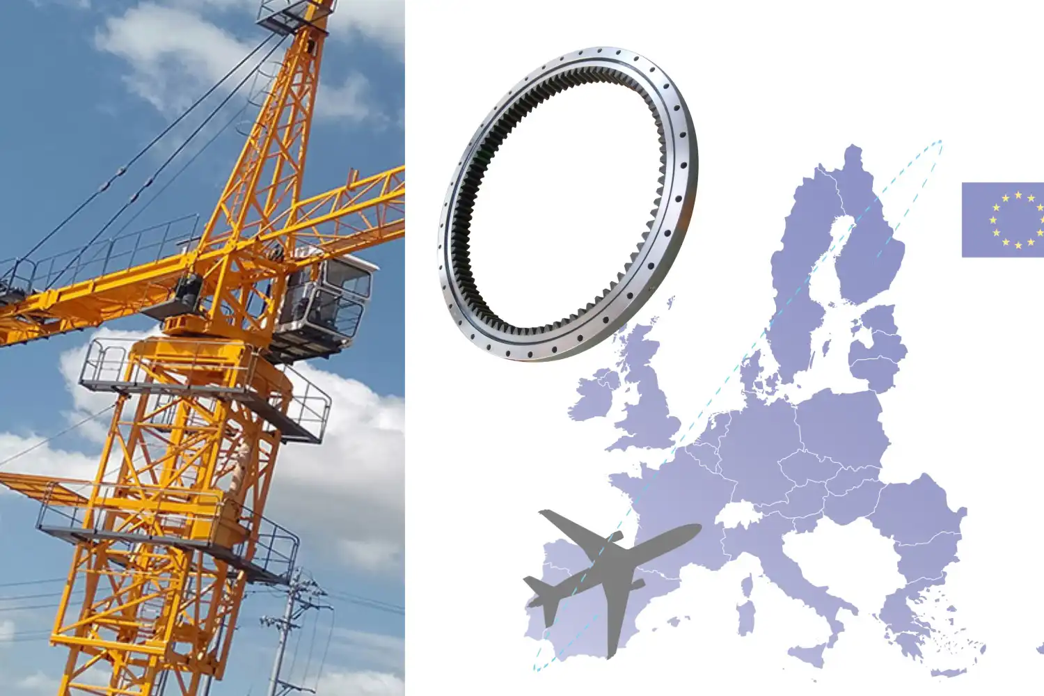 Best DIN 150 Tower Crane Slewing Bearing Suppliers for EU Projects