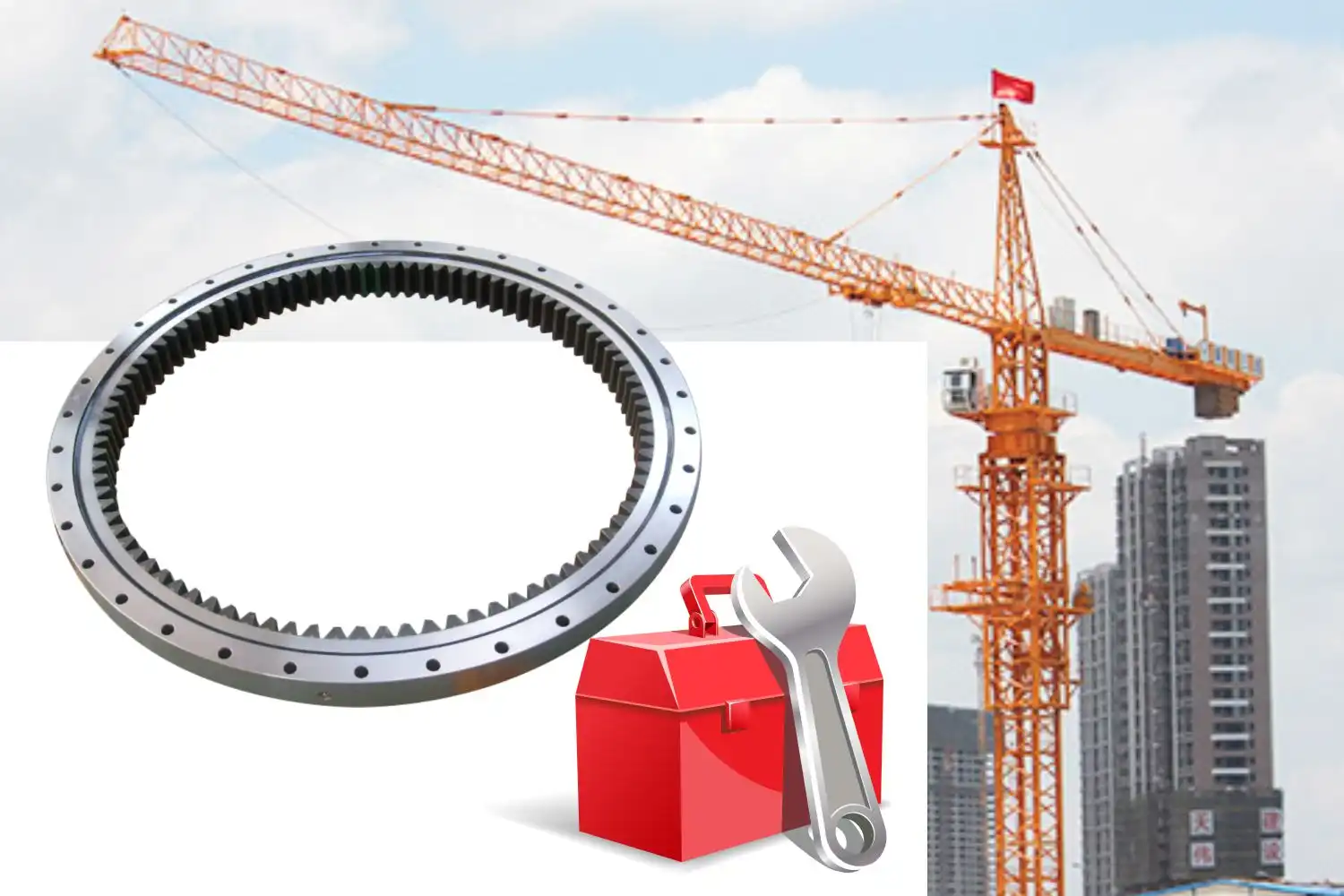 What Causes Tower Crane Slewing Bearing Wear and Tear? What Causes Tower Crane Slewing Bearing Wear and Tear?