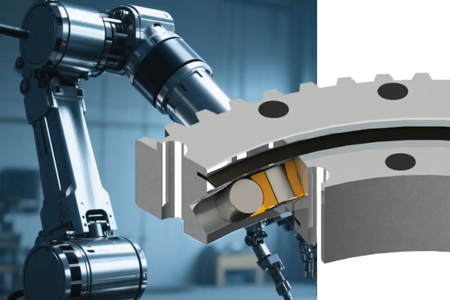 Boost Equipment Accuracy With Cross Roller Slewing Bearings