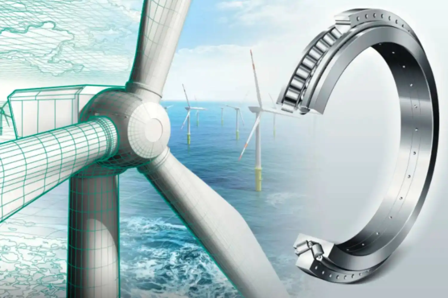 Bearings for Wind Turbines: Radial & Axial Load Support