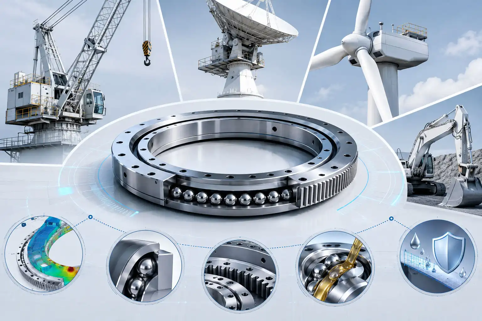 How to Select the Right Single Row Ball Slewing Bearing? How to Select the Right Single Row Ball Slewing Bearing?