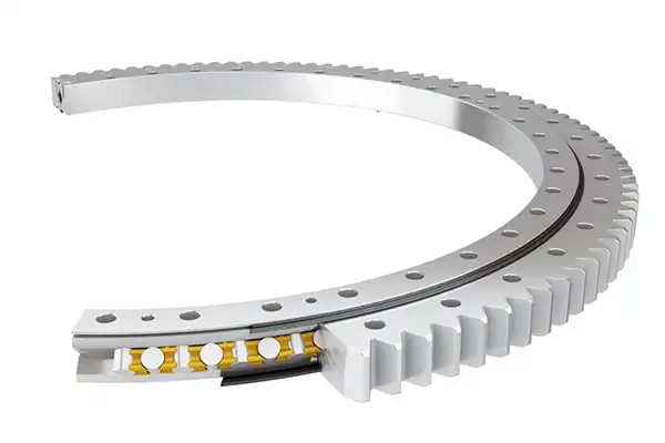What are the Common Materials for External Gears in Slewing Ring Bearings?