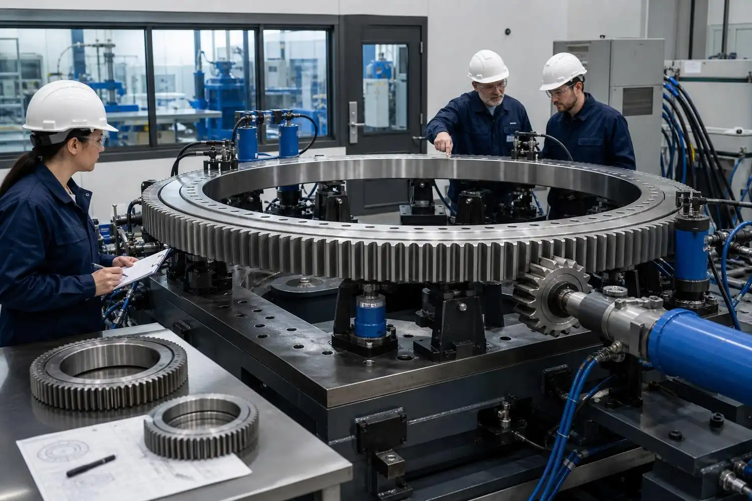 How to Choose the Best External Gear Slewing Bearing