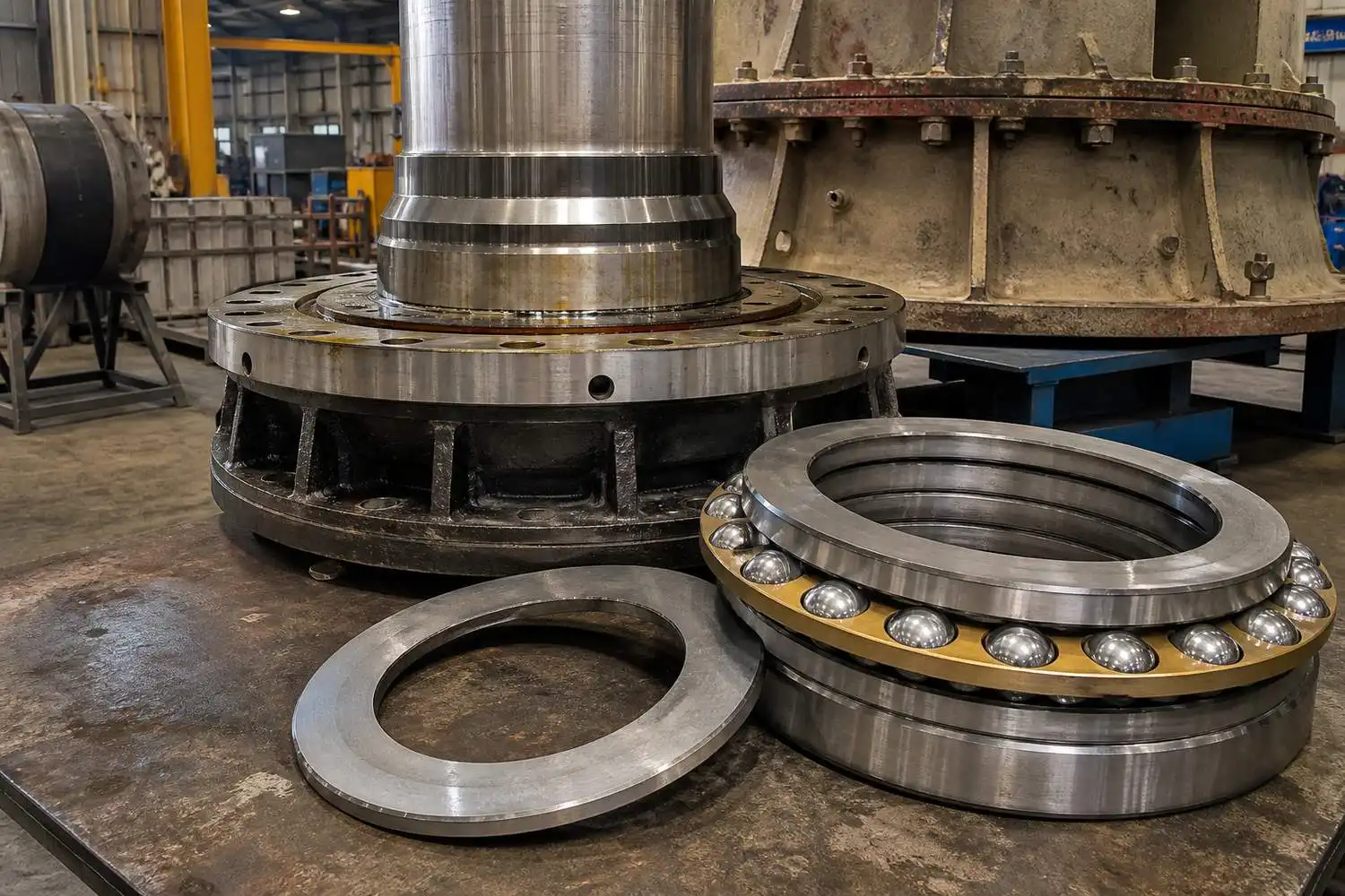 Large Thrust Ball Bearing for Mining and Construction Equipment