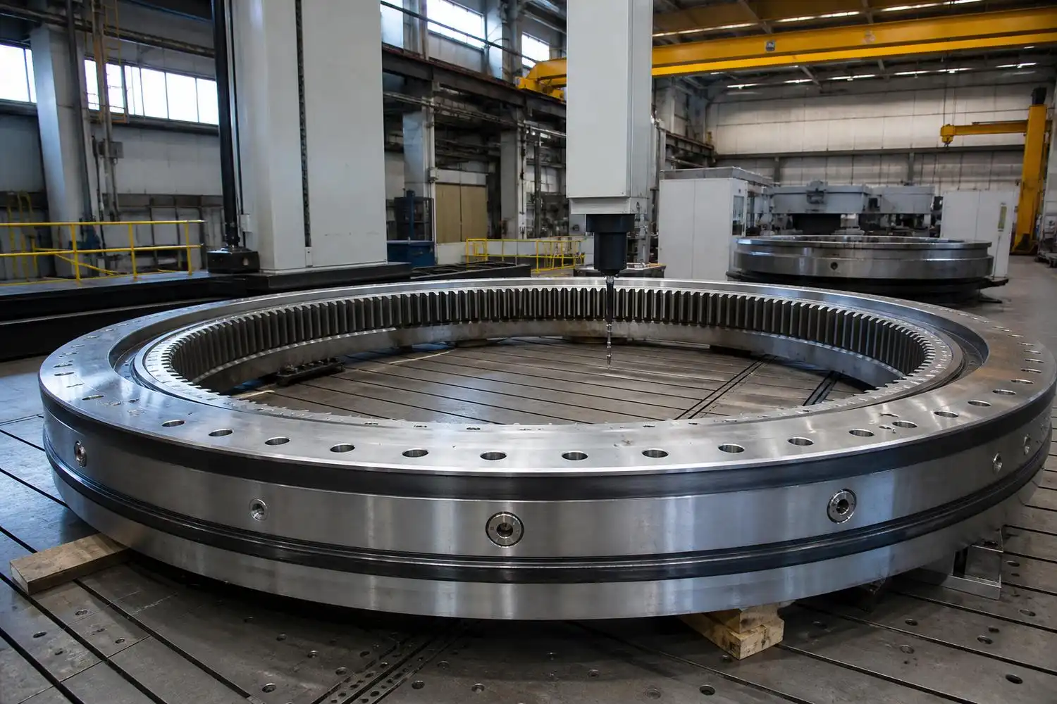 Slewing Rings: Custom Large-Diameter Bearings up to 10m OD