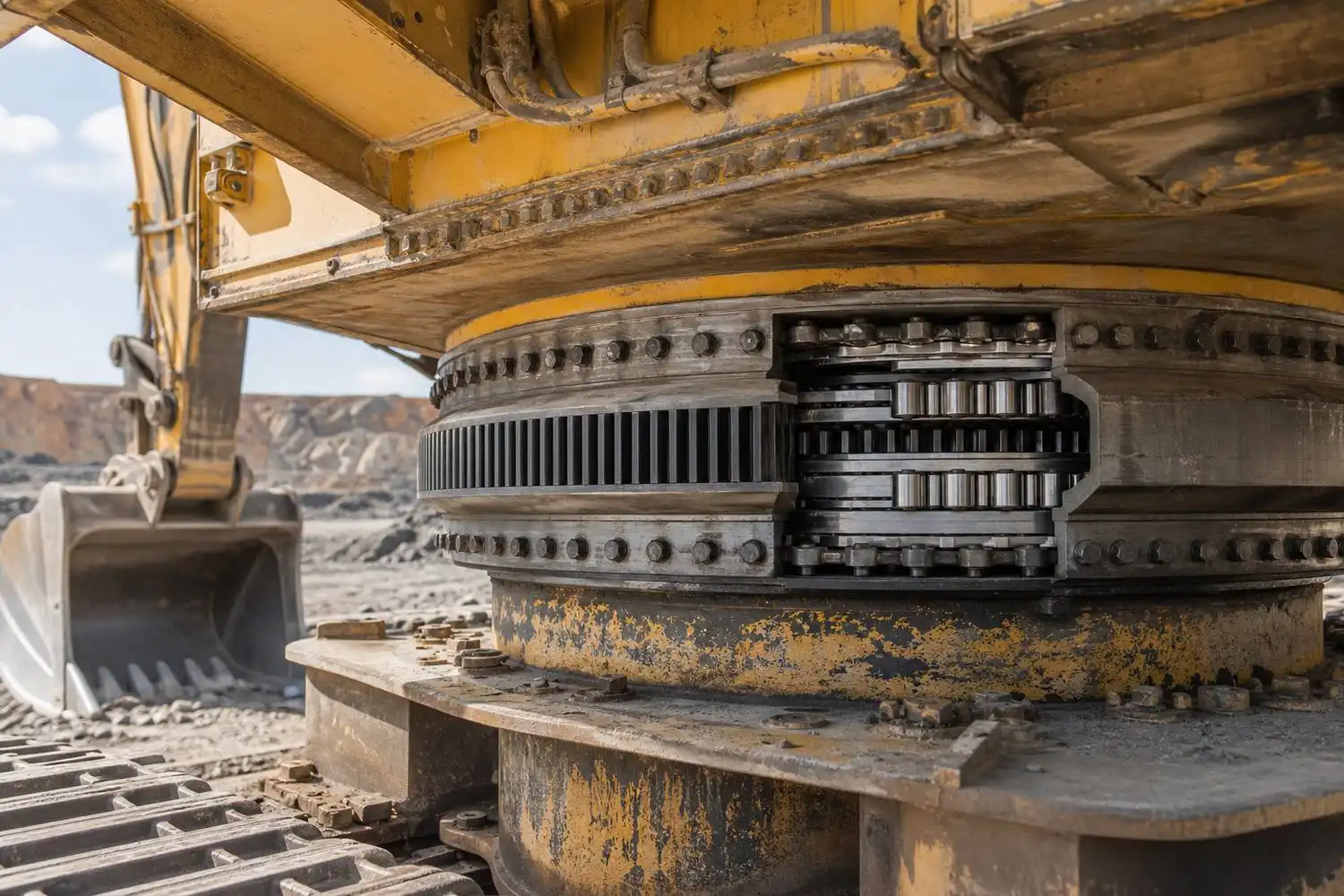 Is a Three Row Roller Slewing Bearing Best for Excavators?