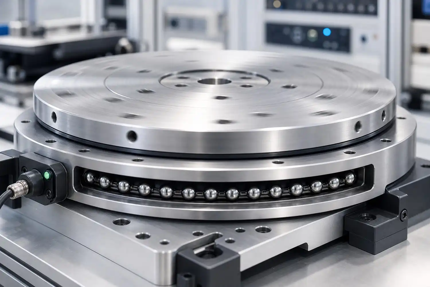 How Single Row Ball Slewing Bearings Improve Motion Control?