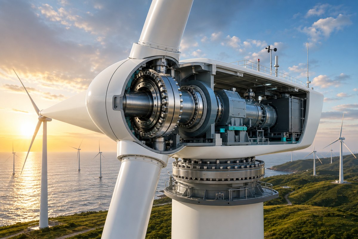 How Do Bearings Improve Wind Turbine Efficiency?