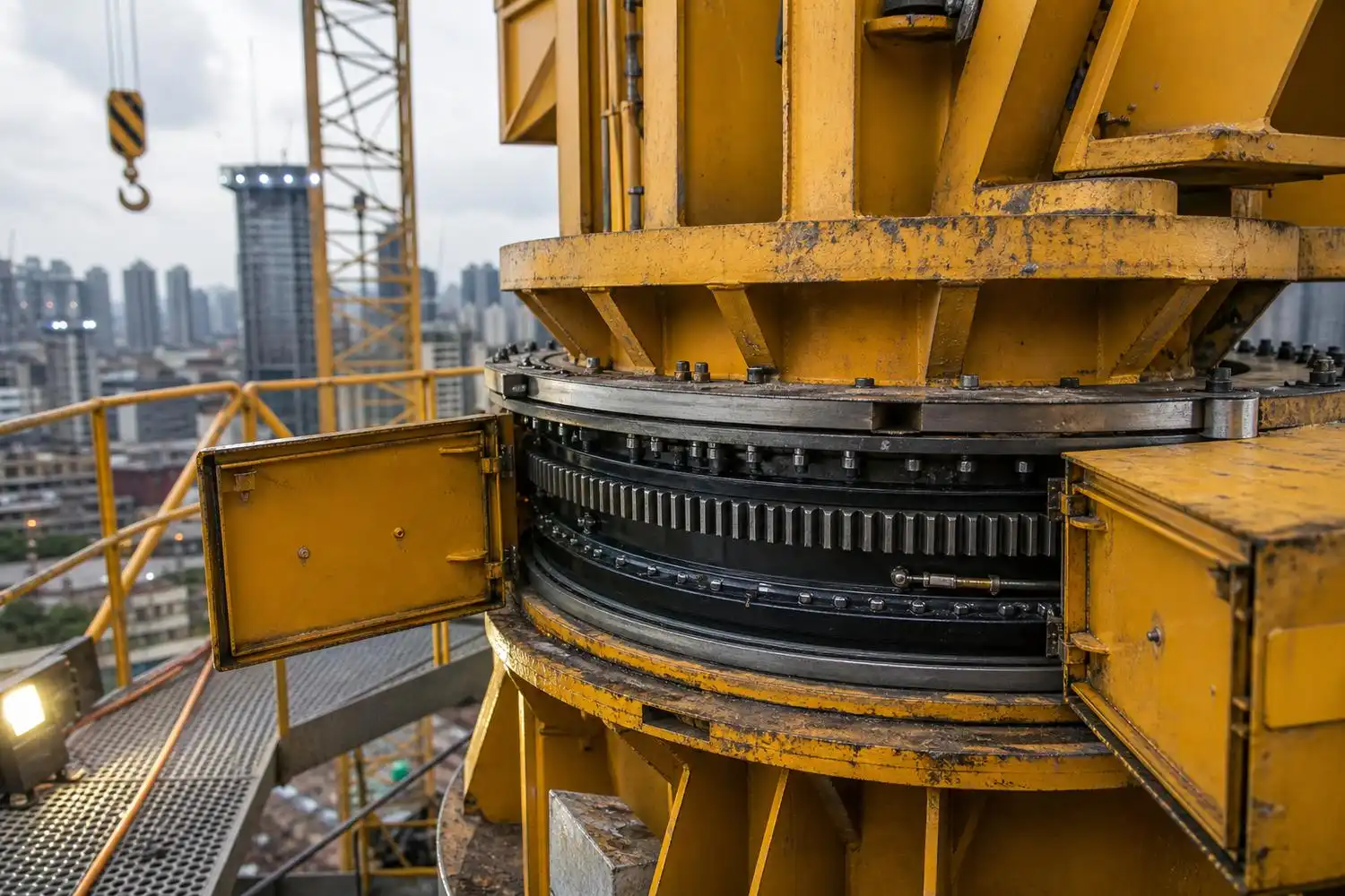 How to Select Tower Crane Slewing Bearing for Your Crane?