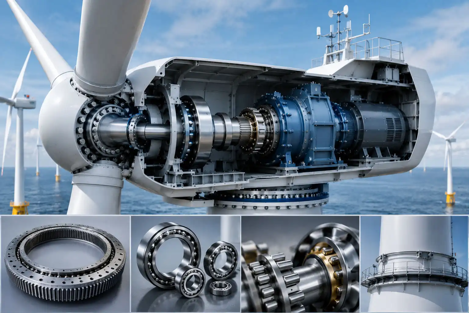 Bearings for Wind Turbines: Performance and Reliability