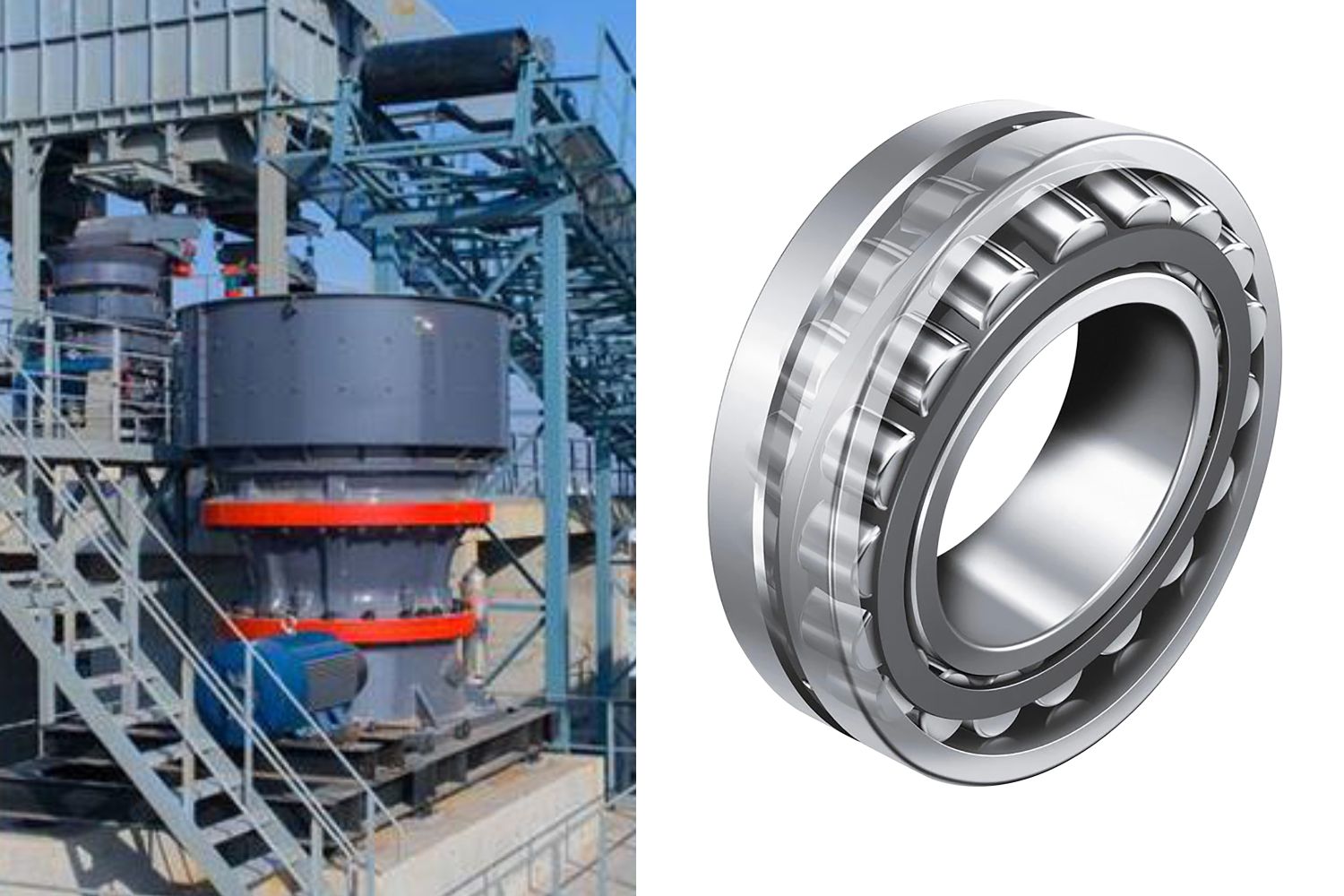 Spherical Rollers for Mining Equipment Applications