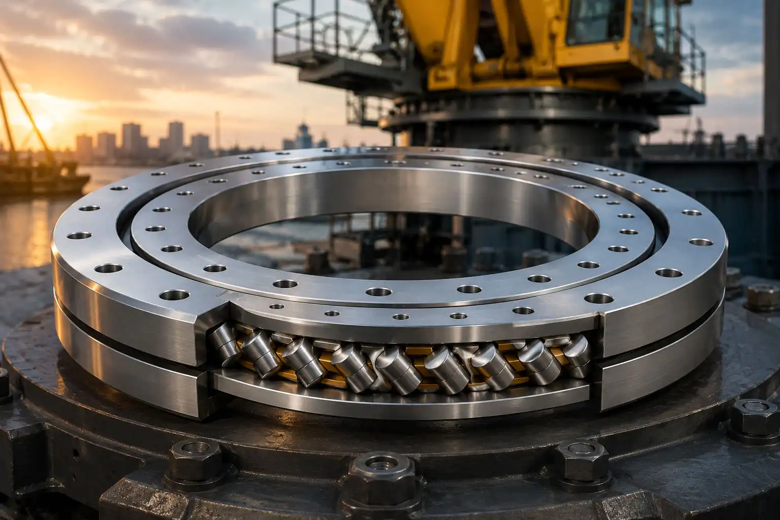 How Do Cross Roller Slewing Bearings Improve Rotational Stability?