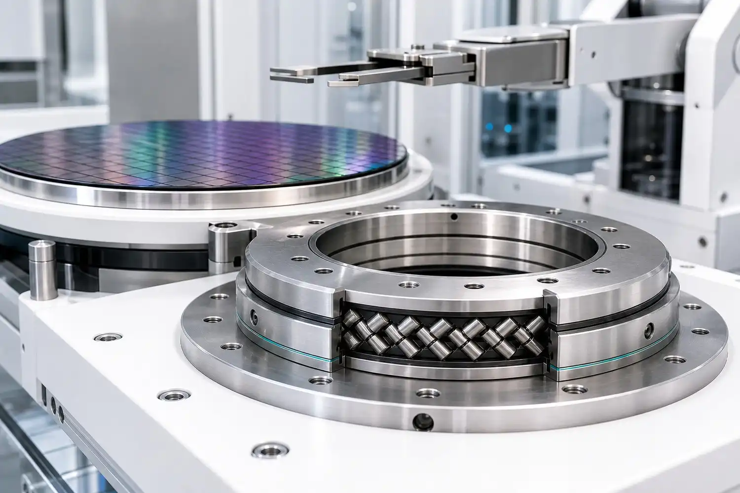 Why Are RAU Crossed Roller Bearings Used in Semiconductor Equipment?