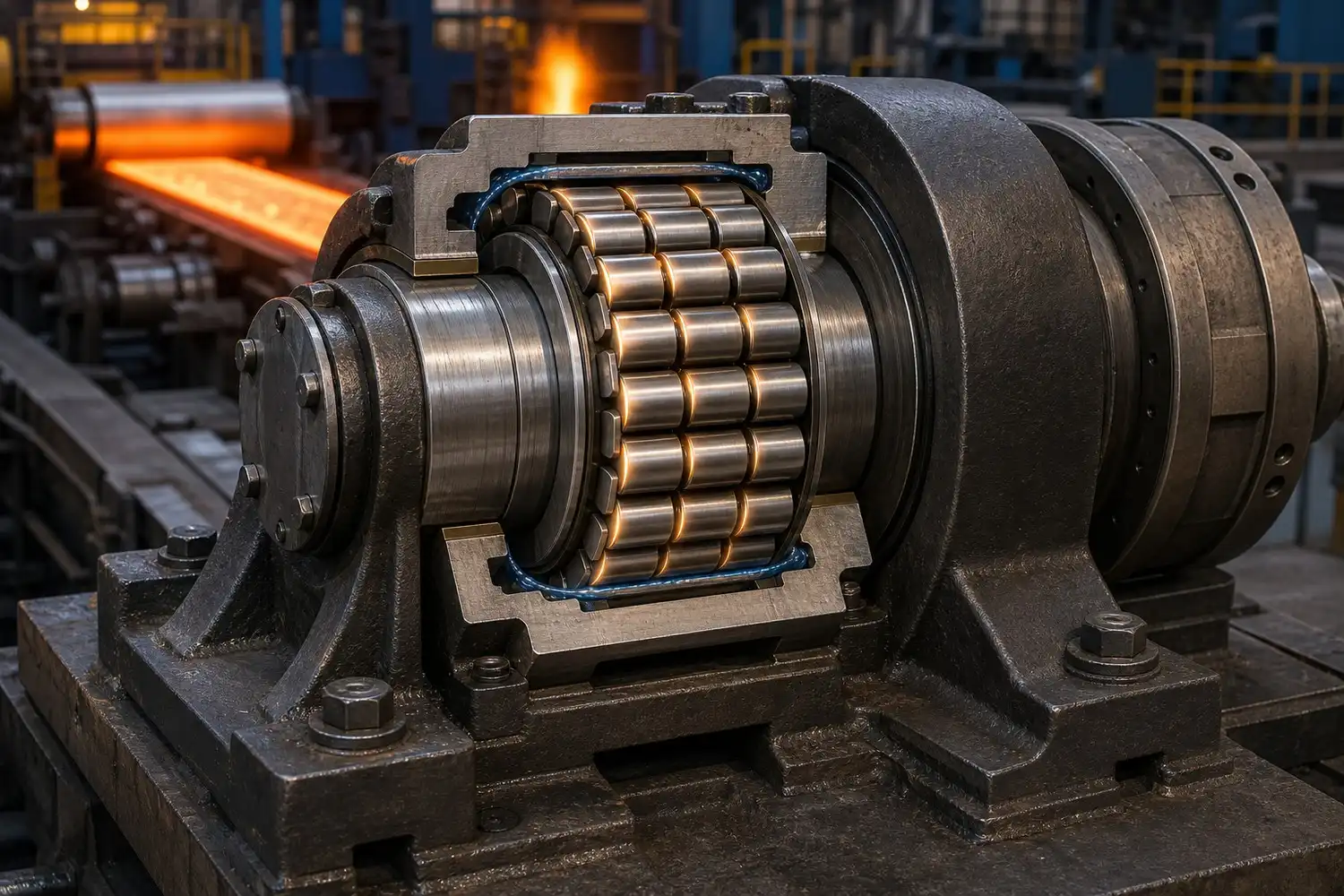 Can a Cylindrical Bearing Support Continuous Heavy Load Operation?