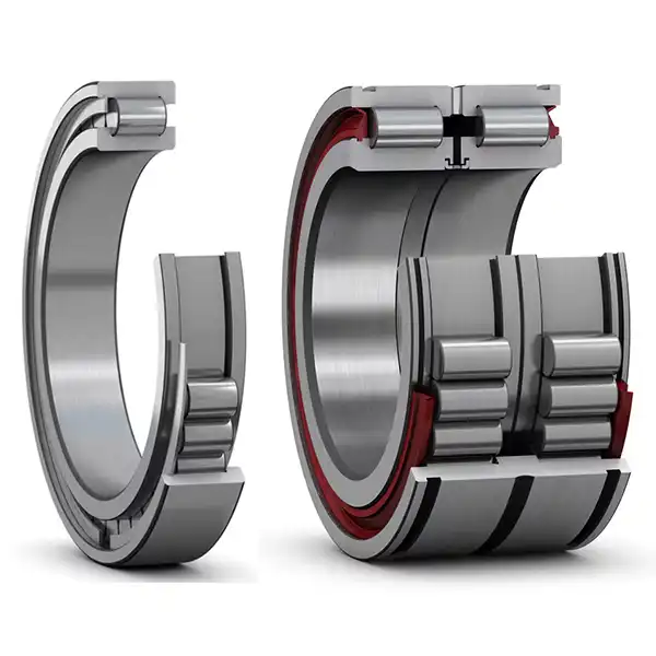 Full complement cylindrical roller bearings